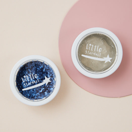 Space Blue Bioglitter™ PURE (6g) with Aloe Primer (15ml)